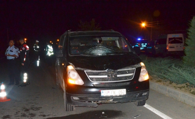 Karaman’da minibüsün çarptığı zihinsel engelli öldü