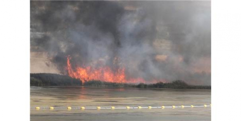 Mogan Gölü'ndeki Yangın Söndürülemiyor!
