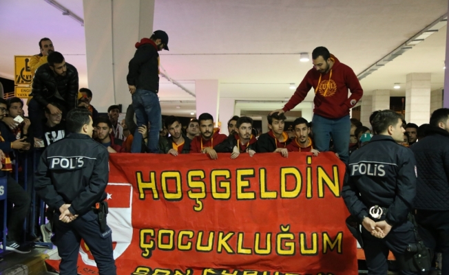 Galatasaray kafilesi Konya'da
