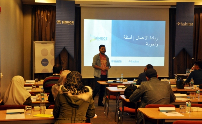 Suriyeli mültecilere girişimcilik eğitimi