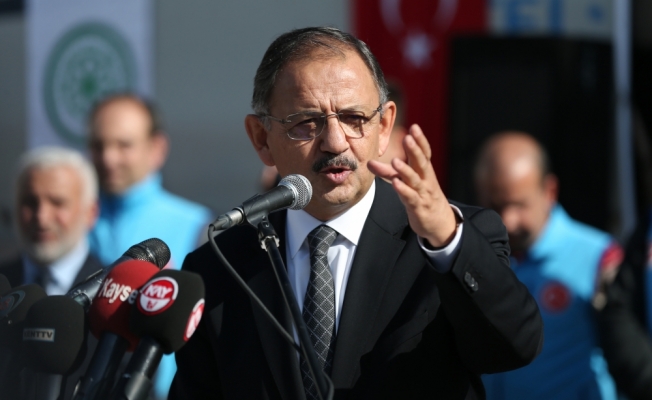 Çevre ve Şehircilik Bakanı Özhaseki Kayseri'de