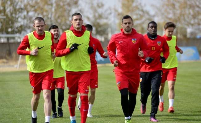 Kayserispor'da Gençlerbirliği maçı hazırlıkları