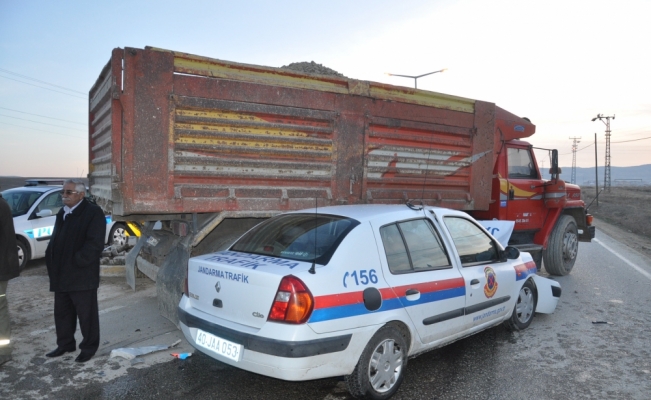 Kırşehir’deki trafik kazasında 2 asker yaralandı