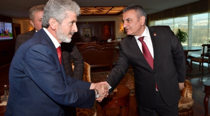 Mustafa Tuna İle CHP Ankara İl Başkanı Bir Araya Geldi