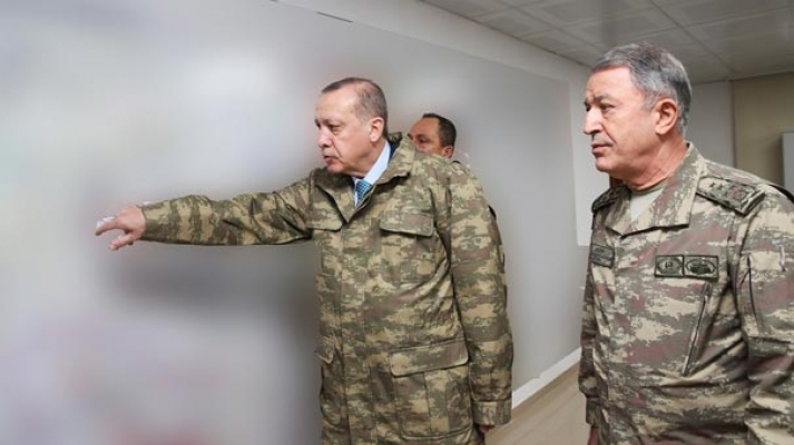 Cumhurbaşkanı Erdoğan Suriye sınırında....İlk Fotoğraflar...