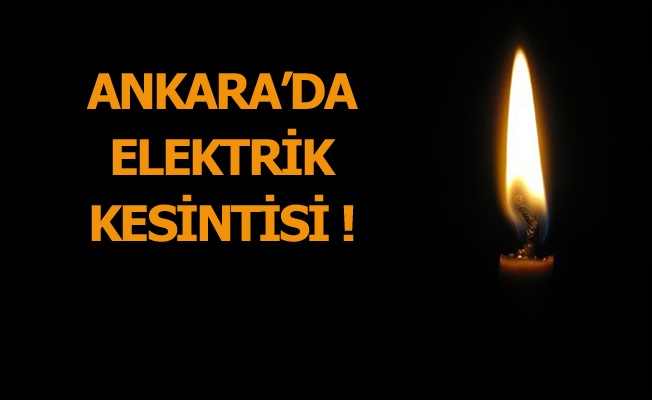 Elektrik Kesintisi (11/01/2018)