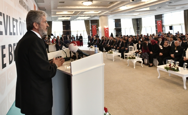 Mustafa Tuna, '' Devlet Övünç Madalya Töreni'ne Katıldı