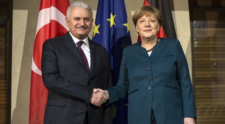 Başbakan Yıldırım, Almanya Başbakanı Merkel ile görüşecek