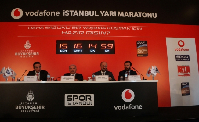 Vodafone 13. İstanbul Yarı Maratonu'na doğru