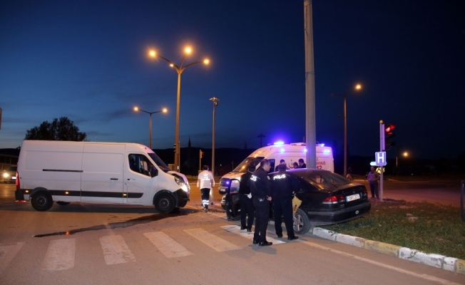 Sivas'ta trafik kazası: 1 yaralı