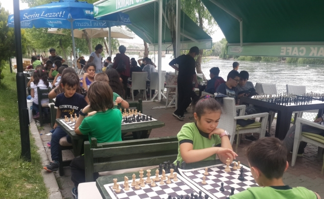Avanos'ta satranç turnuvası