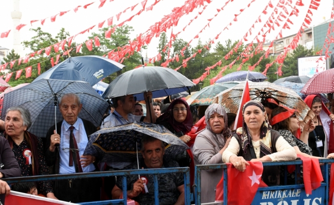 CHP'nin cumhurbaşkanı adayı İnce, Kırıkkale'de