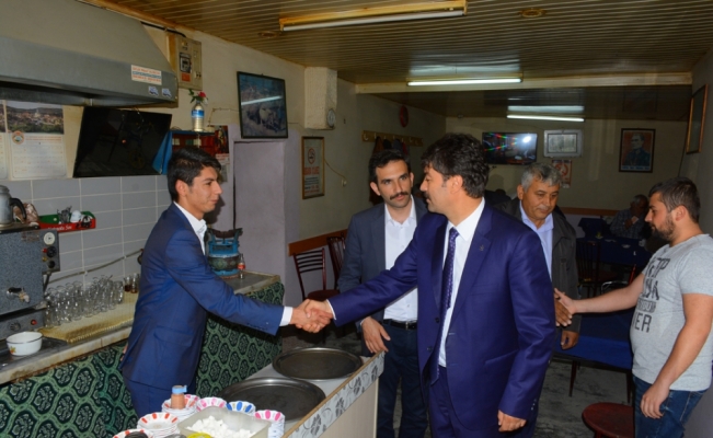 AK Parti Kırşehir milletvekili adaylarından ilçe ziyaretleri