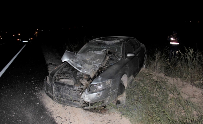 Aksaray'da otomobil motosiklete çarptı: 2 ölü, 4 yaralı