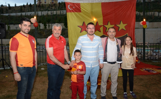 Akyurt'ta Galatasaray Şampiyonluk Gecesi Düzenlendi