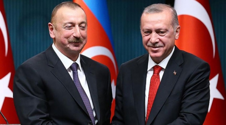 Azerbaycan Cumhurbaşkanı Aliyev, Cumhurbaşkanı Erdoğan'ı kutladı