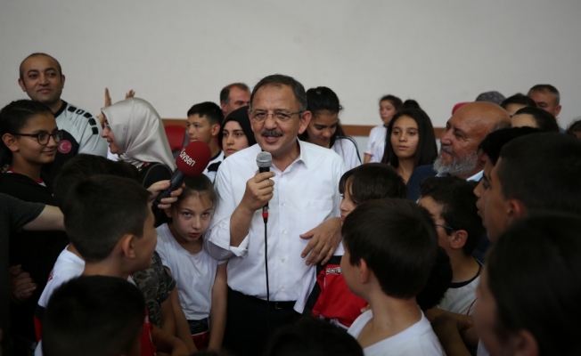 Çevre ve Şehircilik Bakanı Mehmet Özhaseki, Kayseri'de