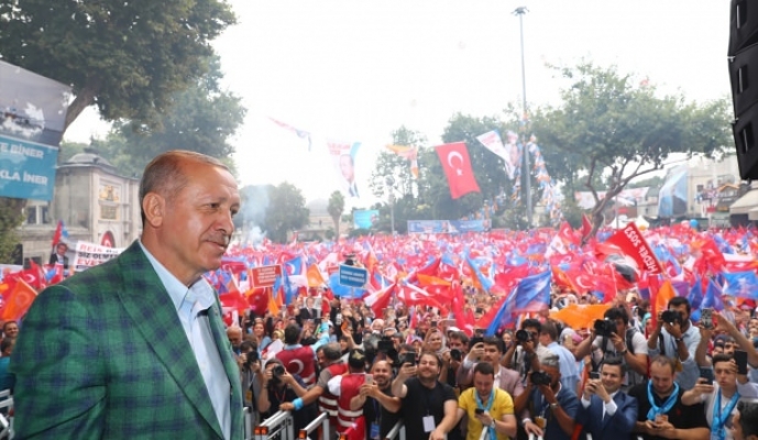 Erdoğan'dan Eyüp Sultan'da dua