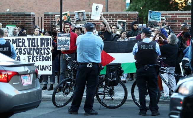 İsrail saldırıları ABD'de protesto edildi