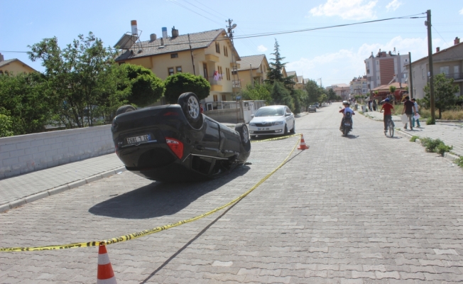 Karapınar'da trafik kazası: 3 yaralı
