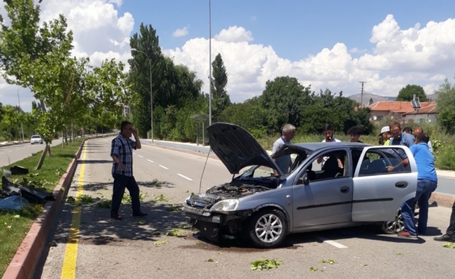Kırşehir'de otomobil devrildi: 5 yaralı