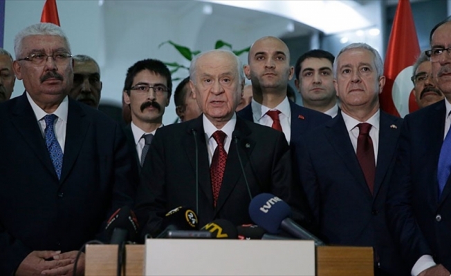 MHP Genel Başkanı Bahçeli: Kriz bekleyenler şaşkına dönmüşlerdir