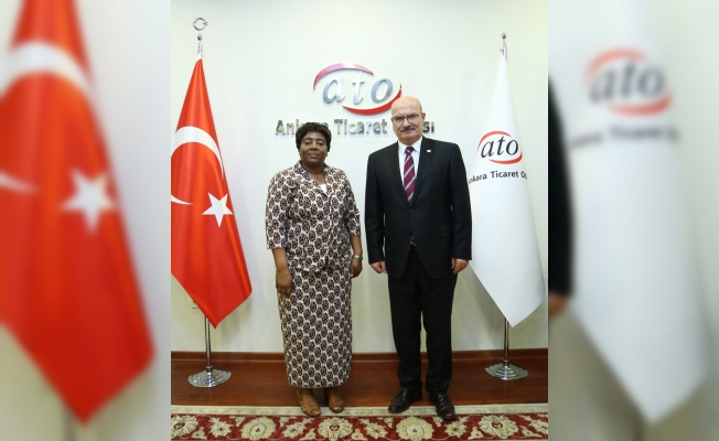 Tanzanya Büyükelçisi Kiondu'dan ATO'ya ziyaret
