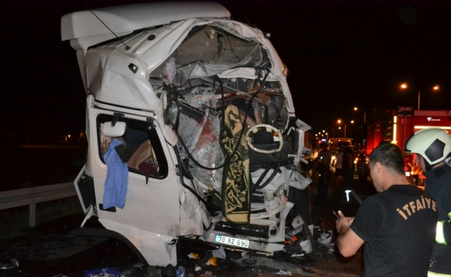 Aksaray'da zincirleme trafik kazası: 2 yaralı