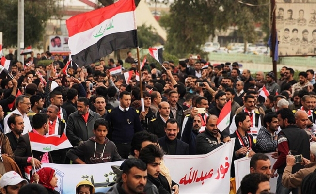Irak'ın güneyindeki gösteriler yayılıyor