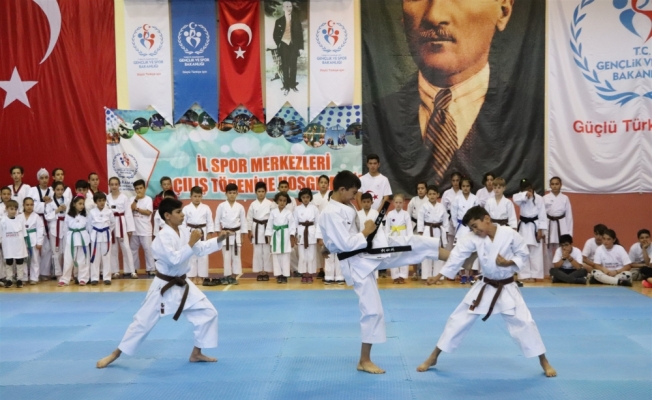 Karaman'da İl Spor Merkezlerinin açılışı