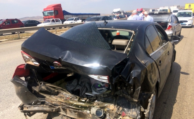 Kırıkkale'de trafik kazası: 7 yaralı