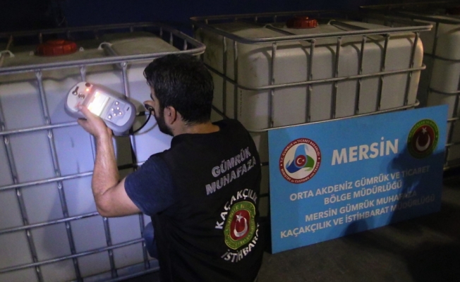 Mersin'de yaklaşık 15 ton eroin ham maddesi ele geçirildi