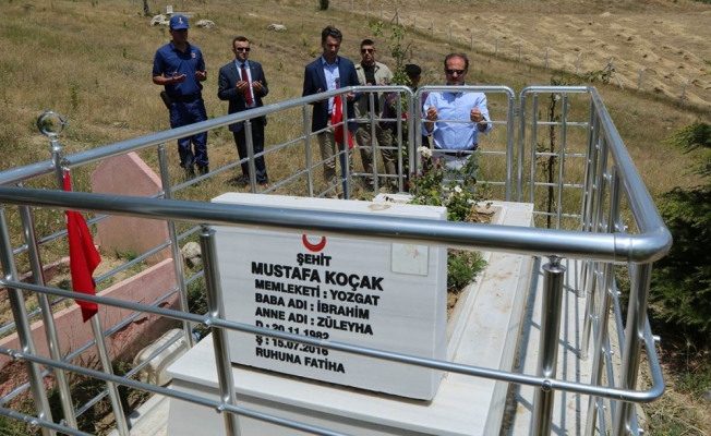 Yozgat Valisi Yurtnaç'tan şehit ailesine ziyaret