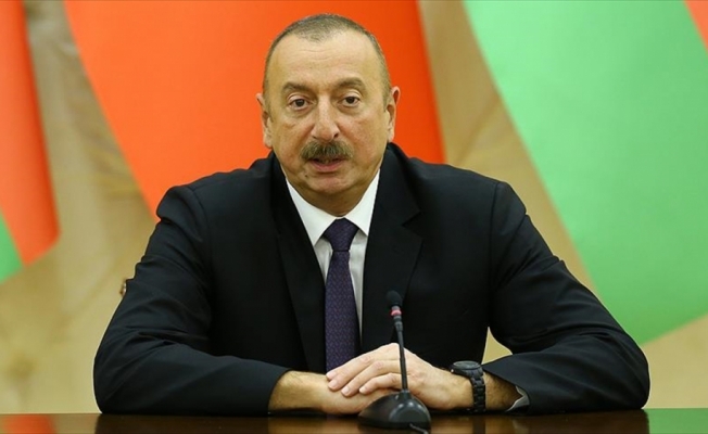 Aliyev'den Cumhurbaşkanı Erdoğan'a kutlama