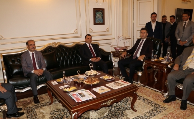Anayasa Mahkemesi Başkanı Zühtü Arslan'dan Yozgat Valiliğine ziyaret