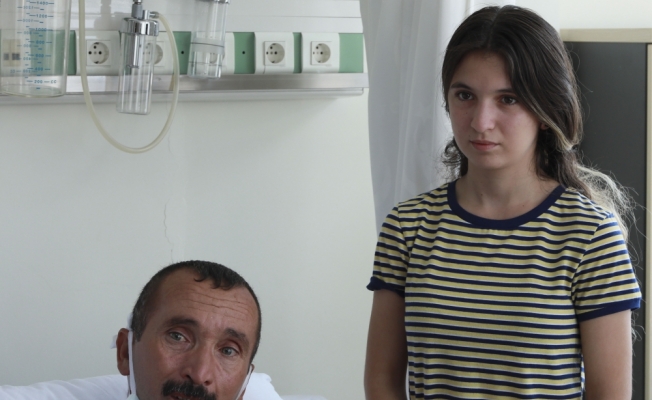 Babasının nakil olmasını bekleyen Kübra'nın hayali gerçek oldu