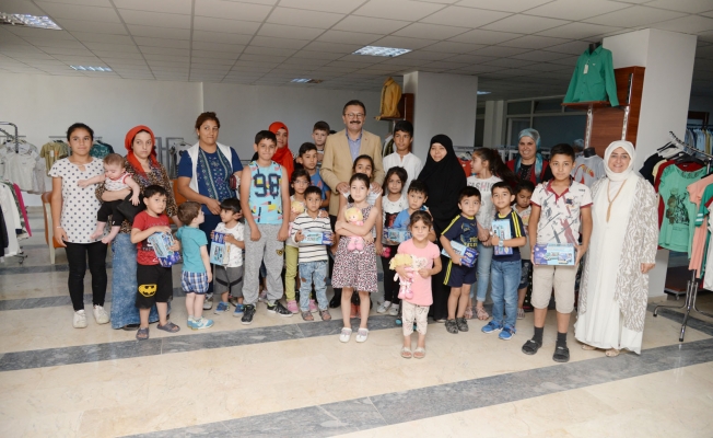 Başkan Tiryaki’den çocuklara bayram hediyesi