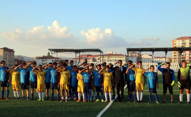 Şehit bebek anısına futbol turnuvası