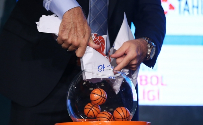 Tahincioğlu Basketbol Süper Ligi'nde fikstür çekildi