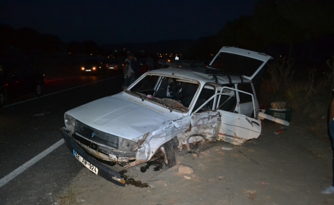 Aksaray’da iki otomobil çarpıştı: 4 yaralı