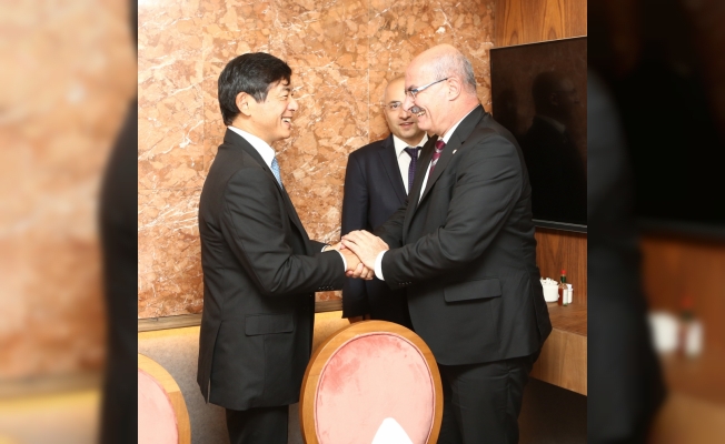 ATO heyeti Japonya Büyükelçisi Miyajima ile görüştü