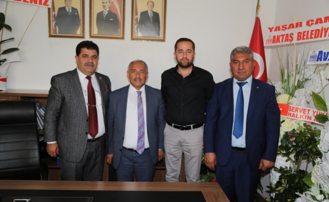 Başkan Özkan'dan MHP'ye ziyaret