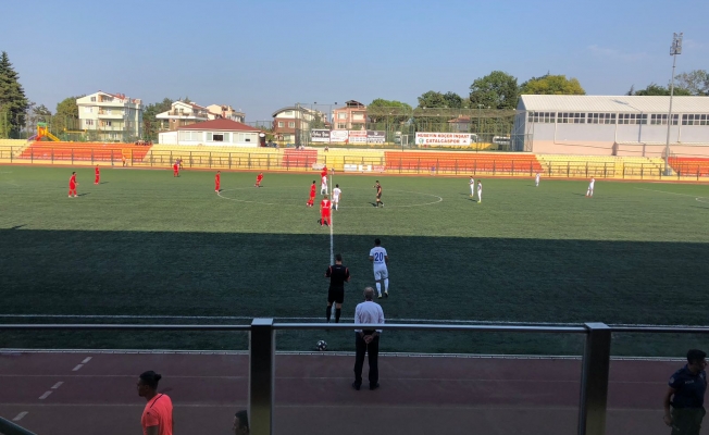 Başkan Tiryaki takımı ilk maçta yalnız bırakmadı