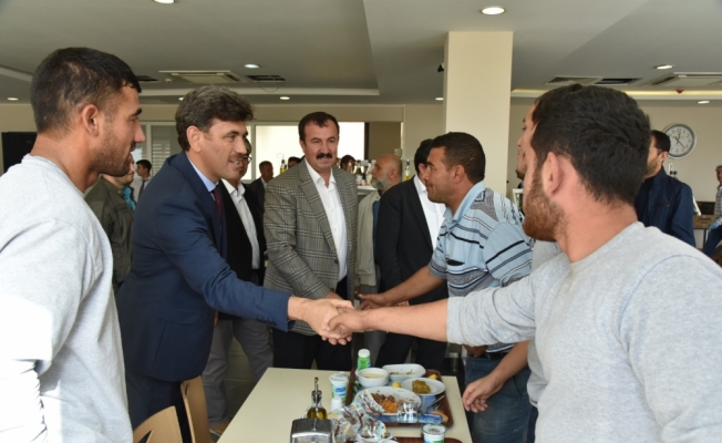 AK Parti İl Başkanı Çalışkan'dan ziyaret