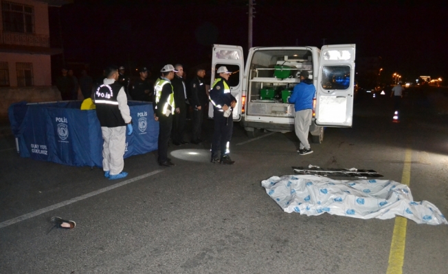 Aksaray'da minibüsün çarptığı yaya öldü