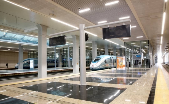 Ankara YHT Garı iki yılda 10 milyon yolcu ağırladı