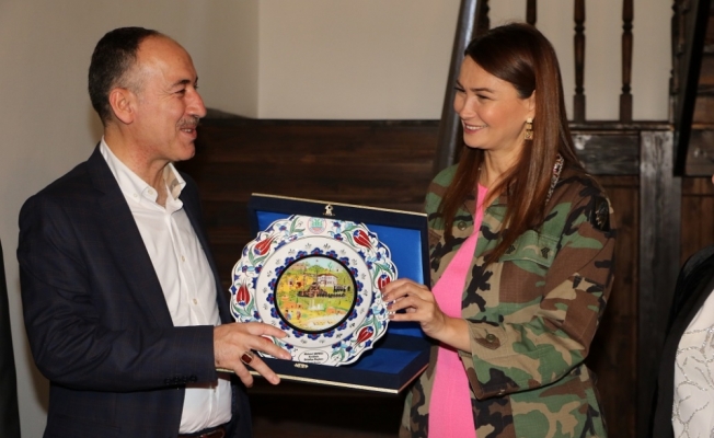 Azerbaycan Milletvekili Paşayeva'nın Kırıkkale ziyareti
