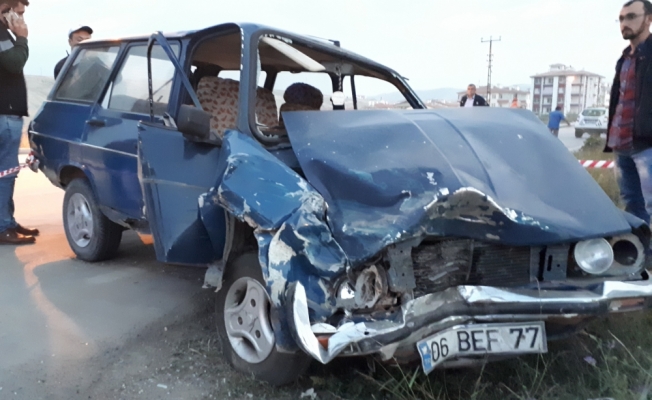 Beypazarı'nda trafik kazası: 1 yaralı