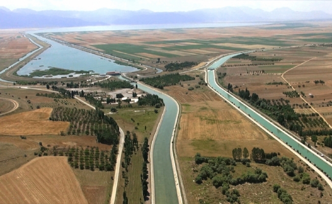 DSİ, Konya Ovası'nda 863 bin dekar alan suladı