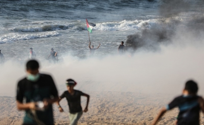 İsrail'den Gazze ablukasını kırmak isteyen Filistinlilere müdahale